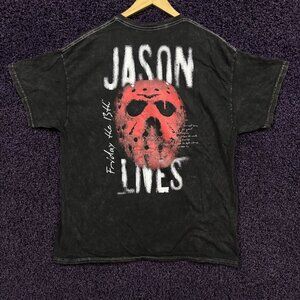 Bloody Disgusting x Friday The 13th Jason Lives T-Shirt XL